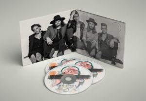 Digipack and CD-cover of a music album